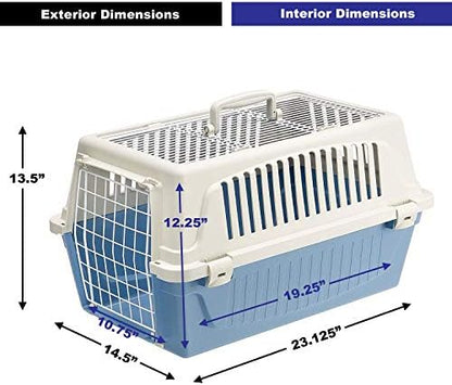 Ferplast Atlas travel carrier packaged securely representing authentic premium imported pet supplies on Rudra Retails.