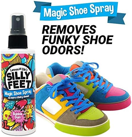 Extra strength shoe odor eliminator spray for kids smelly feet