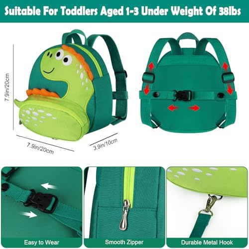 Accmor child dinosaur bag with safety leash attached