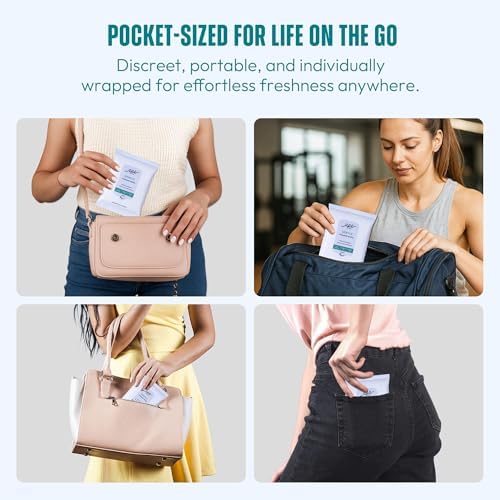 Authentic USA imported RPE Life feminine care wipes for women.