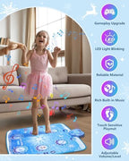 Humzo interactive dance mat showing LED light features