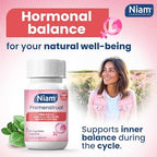 Niam Premenstrual supplement 60 capsules packaging details