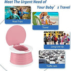 SunnySmile portable potty splash guard detail