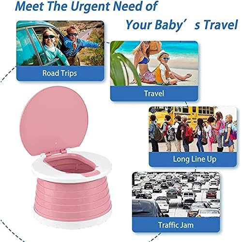 SunnySmile portable potty splash guard detail