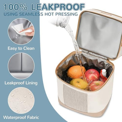 Open view of Mancro cooler bag showing bottle storage capacity