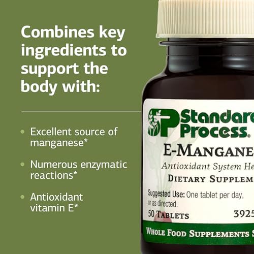Standard Process E-Manganese whole food antioxidant support