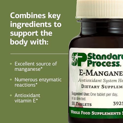Standard Process E-Manganese whole food antioxidant support