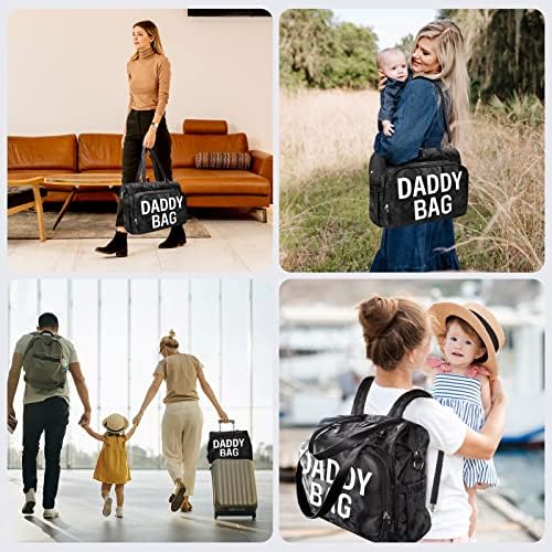 Pripher camo black diaper backpack side profile with pockets