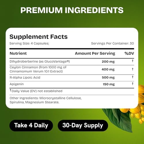 HealMeal Dihydroberberine authentic imported health supplement bottle packaging details
