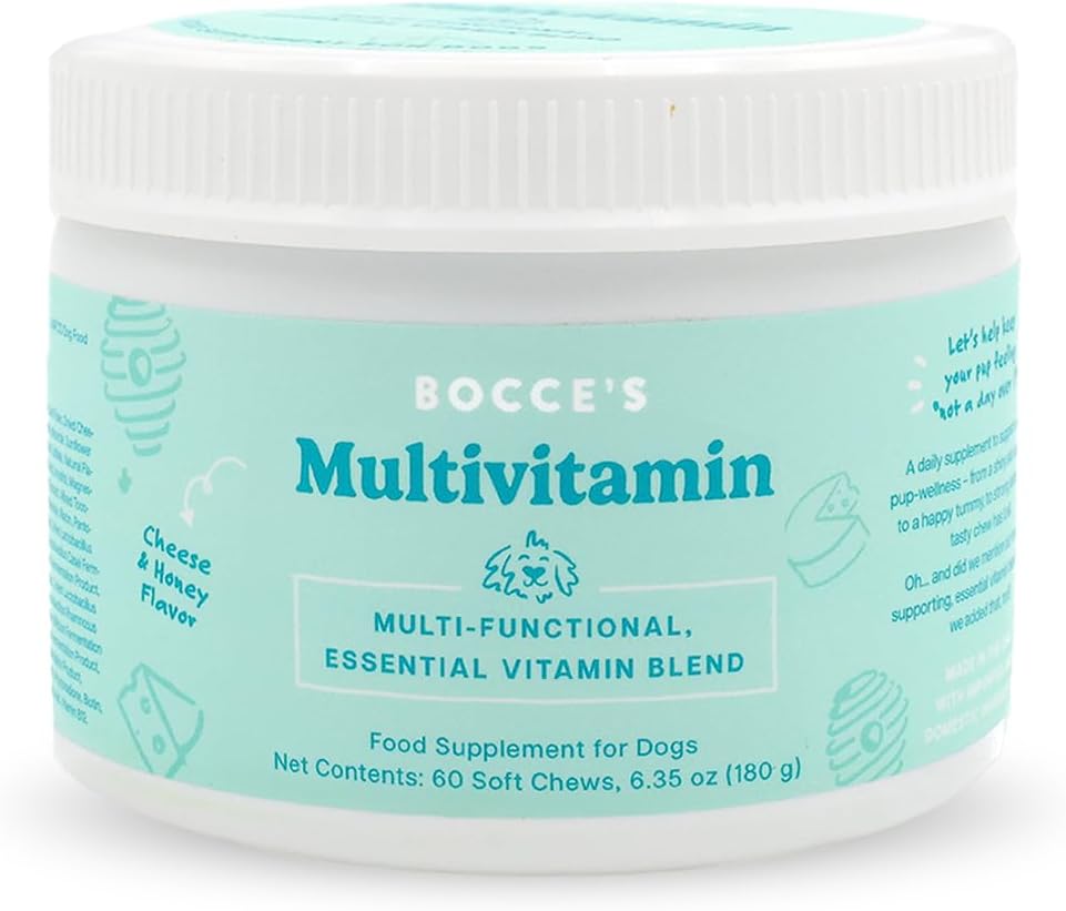 Bocce's Bakery Calming Supplement for Dogs, Daily Chews Made in The USA with Chamomile, Lemon Balm, L-Theanine & Melatonin, Supports Stress, Banana & Honey, 60 ct - Image 12