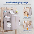 Sweeby changing table organizer structural support view
