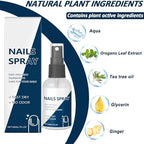 Portable travel size nail moisturizer spray for nails
