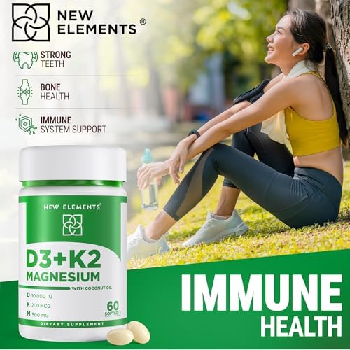 Close up of New Elements vitamin softgels texture and capsule shape