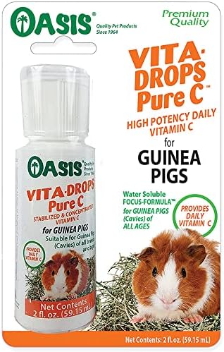 Kordon Oasis liquid Vitamin C bottle label details