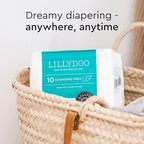 Lillydoo baby changing liners open box display
