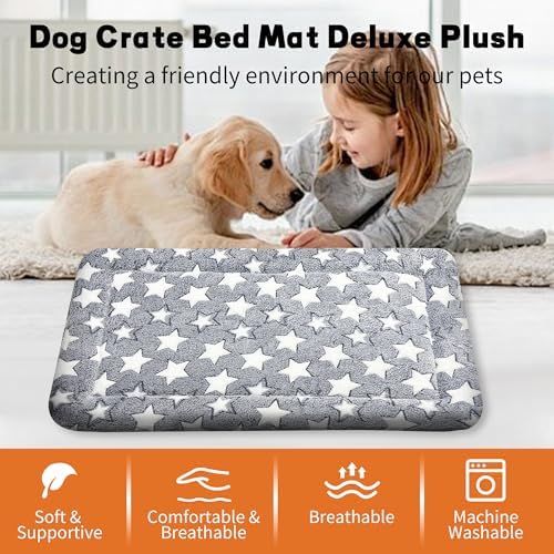 Dog Bed Mat - Soft & Comfortable Dog Kennel Pad for Crate - Durable Crate Bed & Mat for Dogs & Cats - Ideal for Crate, Kennel, and Home Use - Image 6