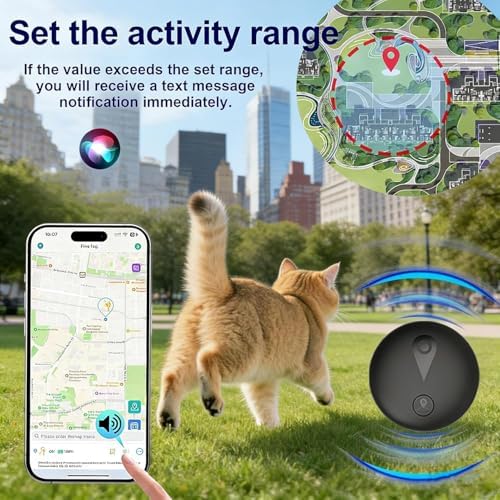 Apple Find My application interface displaying real time satellite location tracking from the Nilone device.