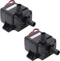 HiLetgo micro brushless water pump front view showcasing compact size