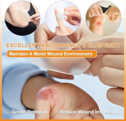 Carbou 20 pack wound care supplies for bedsores and burns