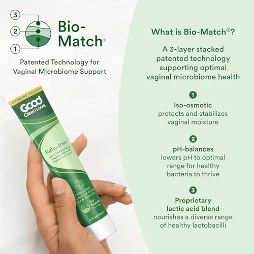 Water-based pH-balanced vaginal moisturizer with reusable applicator included