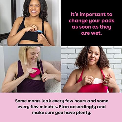 Bamboobies nursing pads showing leak proof backing