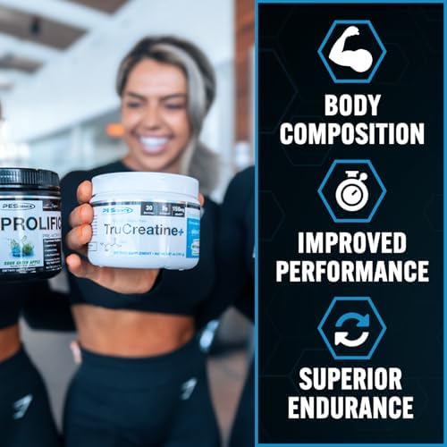 PEScience TruCreatine+ supplement facts and ingredients label