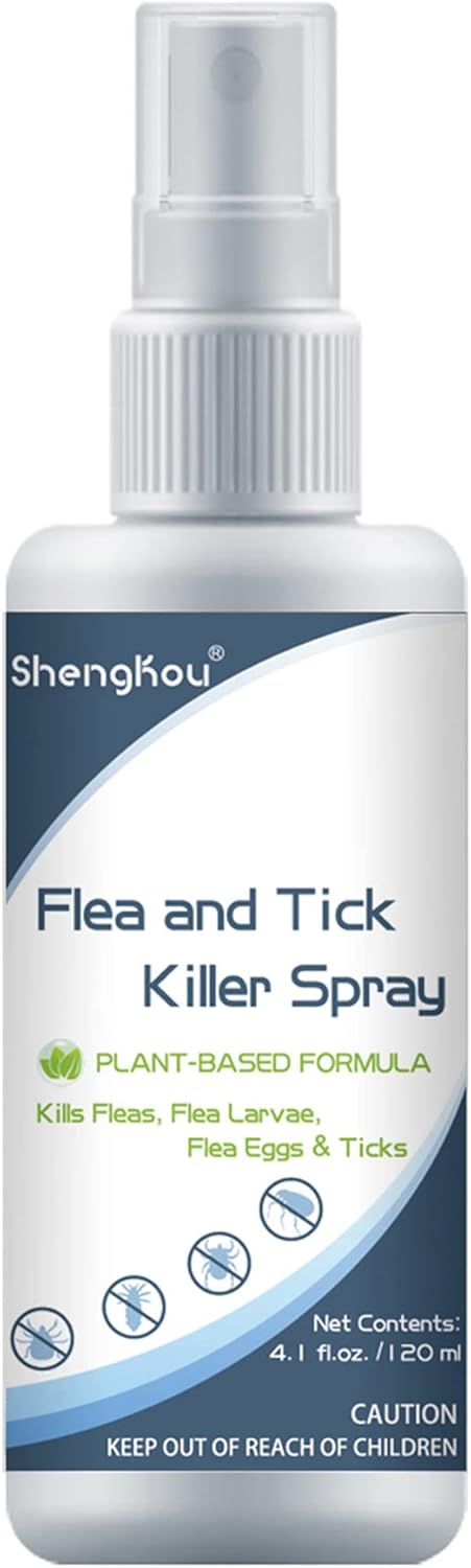 ShengKou flea and tick spray for pets and home