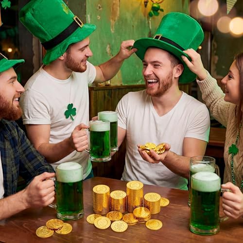 Durable and non toxic JOYIN fake gold coins used as leprechaun treasure