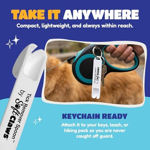 TickCheck grooming tool for dogs and cats