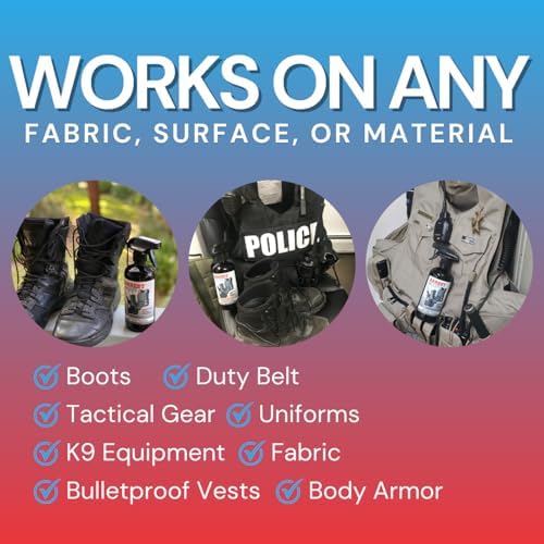 Arrest My Vest Midnight scent four ounce bottle for tactical gear deodorizing.