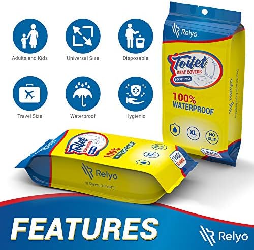 Individually wrapped travel friendly toilet cover sheets inside a compact purse