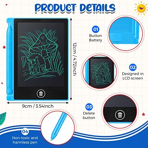 Children using Zhehao 4.5 inch electronic doodle boards