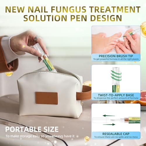 Imported USA fungal nail treatment for clear healthy nail growth.