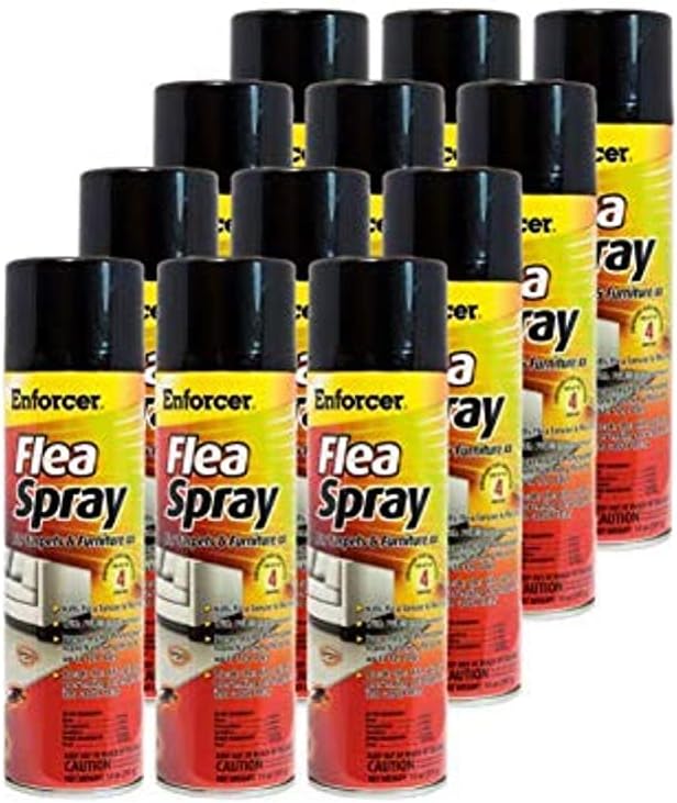 Enforcer Flea Spray for Carpets and Furniture indoor pest control