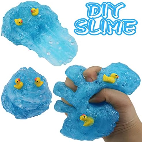 Authentic USA imported QOFRJTU slime container showing tight lid closure details