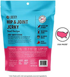 Bixbi dog jerky treats packaging showing beef recipe