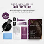 Side profile of Madison Reed root touch up box showing shade 5N Calabria