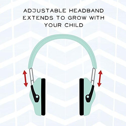 Close up of soft cushioned ear cups on Muted headphones