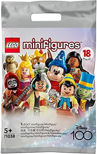 LEGO 71038 collection lineup displaying all eighteen unique mystery characters