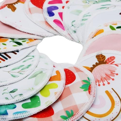Close up of absorbent fabric on Asenappy breast pads