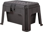 Dura-Tech grooming stool with treaded non-slip top surface