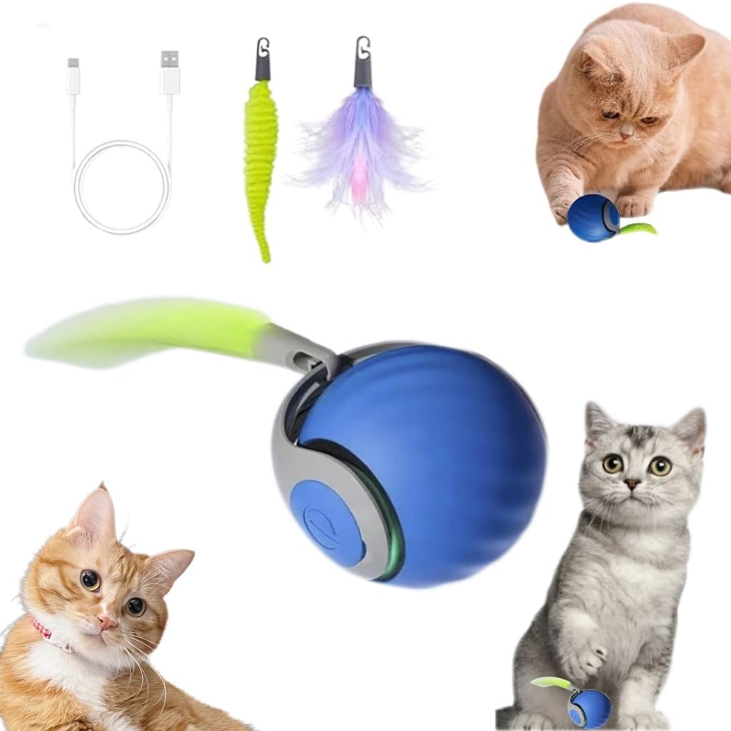 Side profile of Speediest Tail 2.0 interactive pet toy