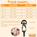 SlowTon medium size dog muzzle packaging box showing the official brand logo and detailed sizing guide