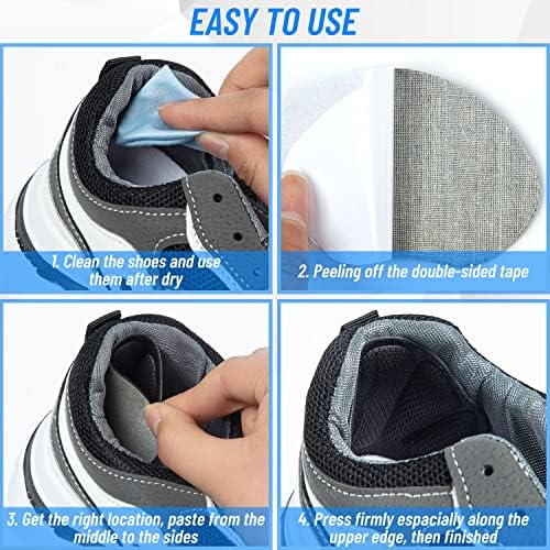 Back of heel grips for men and women fix shoes too big