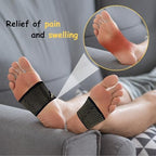 Ergonomic arch support bands for men and women 2 pack set.