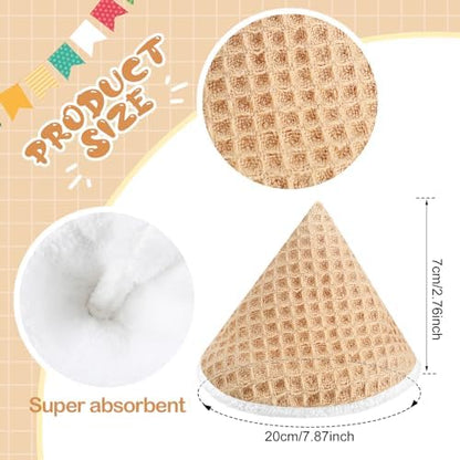 Close up of waffle cotton texture on Timgle baby pee shields