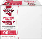 Good Boy Ocean Medley Protein Purees Dog Food Mixers for All Adult Dogs, 10 Count, Easy Single-Serve Triple Flavor Topper Treats with Salmon, Tuna and Krill - Image 13