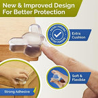 Wappa Baby safety edge guard installation on furniture