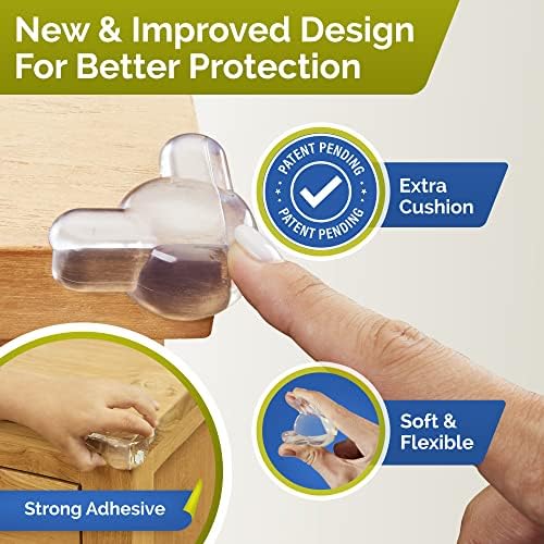 Wappa Baby safety edge guard installation on furniture