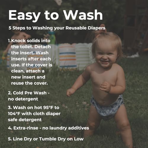 Nora's Nursery reusable swim diapers snap button detail
